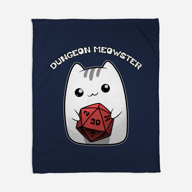 A Dungeon Meowster-None-Fleece-Blanket-Astrobot Invention