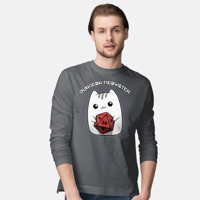 A Dungeon Meowster-Mens-Long Sleeved-Tee-Astrobot Invention