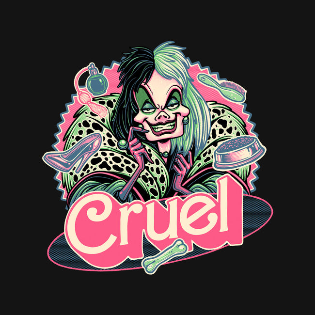 The Cruel Lady-None-Non-Removable Cover w Insert-Throw Pillow-glitchygorilla