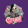 The Cruel Lady-Womens-Off Shoulder-Tee-glitchygorilla