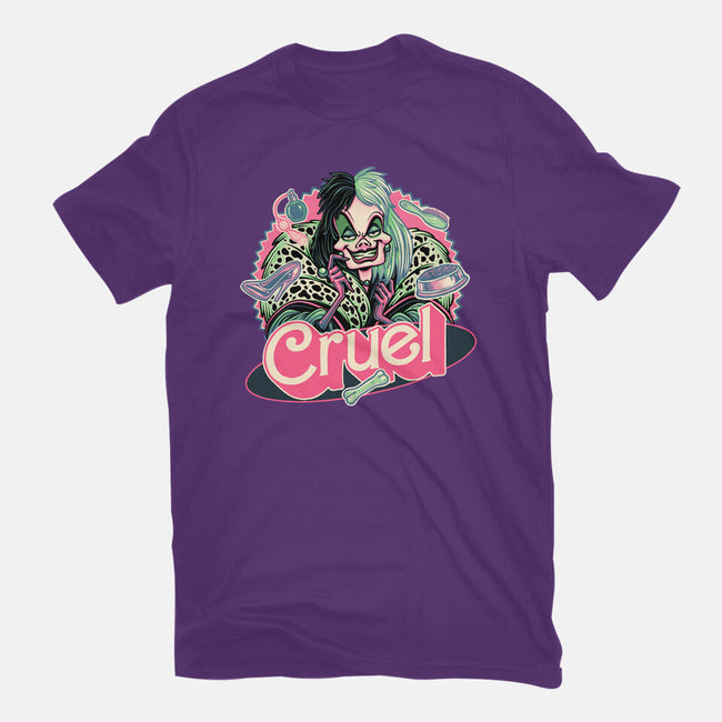 The Cruel Lady-Mens-Basic-Tee-glitchygorilla