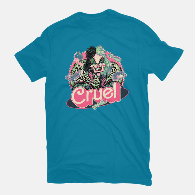 The Cruel Lady-Unisex-Basic-Tee-glitchygorilla