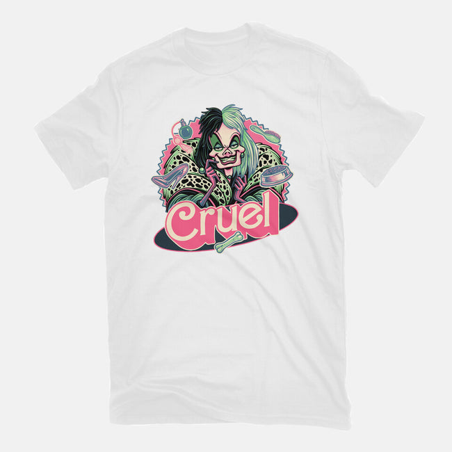 The Cruel Lady-Mens-Basic-Tee-glitchygorilla