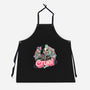 The Cruel Lady-Unisex-Kitchen-Apron-glitchygorilla