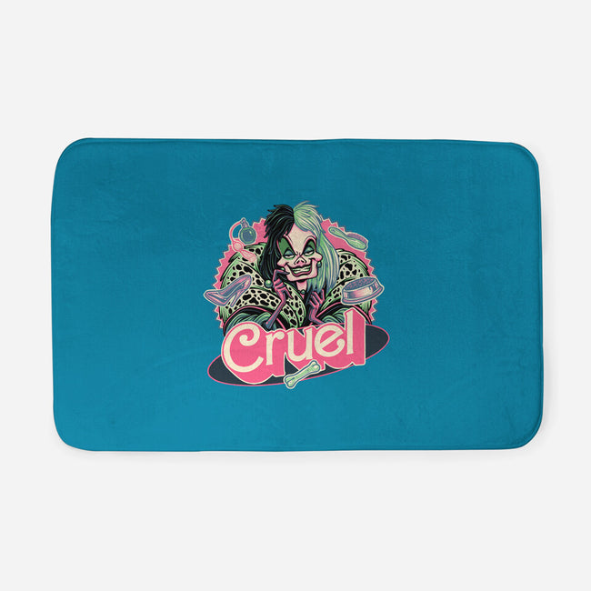 The Cruel Lady-None-Memory Foam-Bath Mat-glitchygorilla