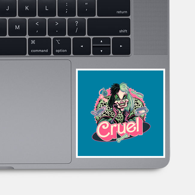 The Cruel Lady-None-Glossy-Sticker-glitchygorilla