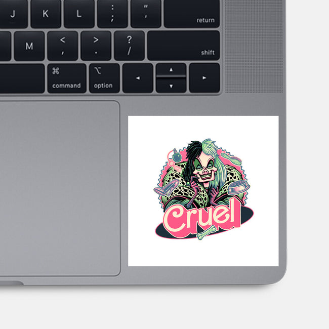 The Cruel Lady-None-Glossy-Sticker-glitchygorilla