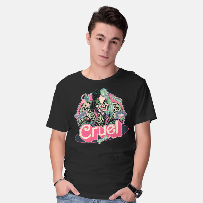 The Cruel Lady-Mens-Basic-Tee-glitchygorilla