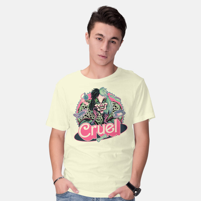 The Cruel Lady-Mens-Basic-Tee-glitchygorilla