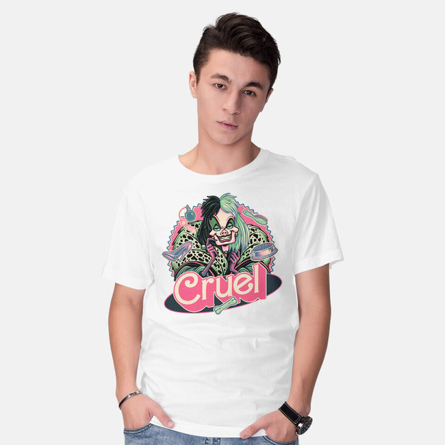 The Cruel Lady-Mens-Basic-Tee-glitchygorilla