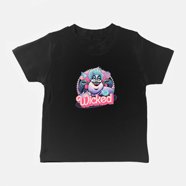 The Wicked Sea-Baby-Basic-Tee-glitchygorilla