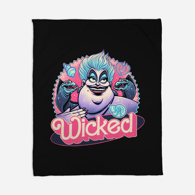 The Wicked Sea-None-Fleece-Blanket-glitchygorilla