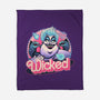 The Wicked Sea-None-Fleece-Blanket-glitchygorilla