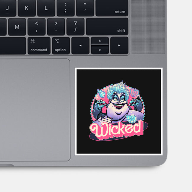 The Wicked Sea-None-Glossy-Sticker-glitchygorilla