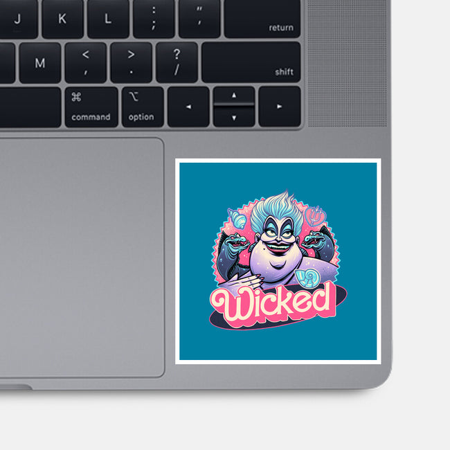 The Wicked Sea-None-Glossy-Sticker-glitchygorilla