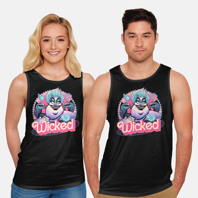 The Wicked Sea-Unisex-Basic-Tank-glitchygorilla