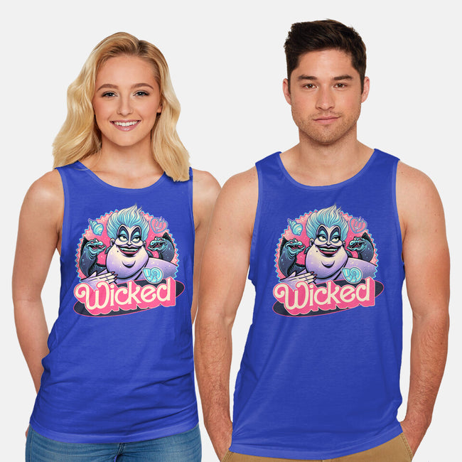 The Wicked Sea-Unisex-Basic-Tank-glitchygorilla