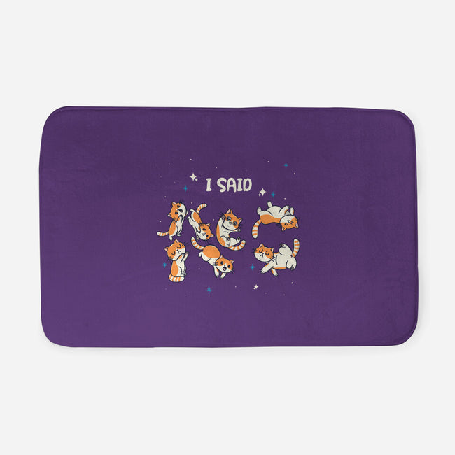 I Said No-None-Memory Foam-Bath Mat-Freecheese