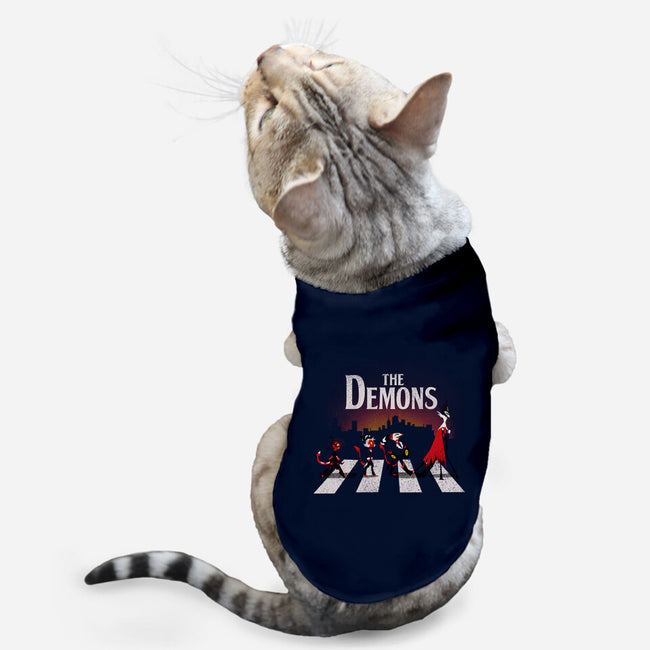 The Demons-Cat-Basic-Pet Tank-dandingeroz