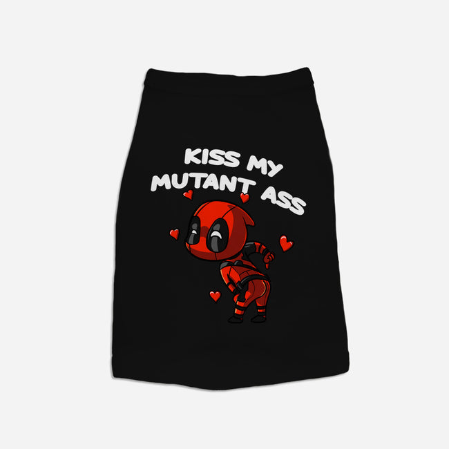 Kiss My Mutant Ass-Cat-Basic-Pet Tank-fanfabio