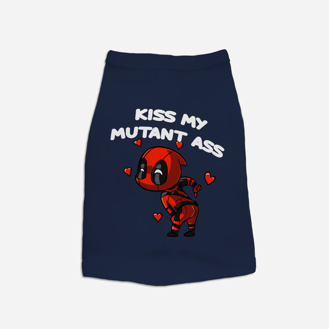 Kiss My Mutant Ass-Cat-Basic-Pet Tank-fanfabio