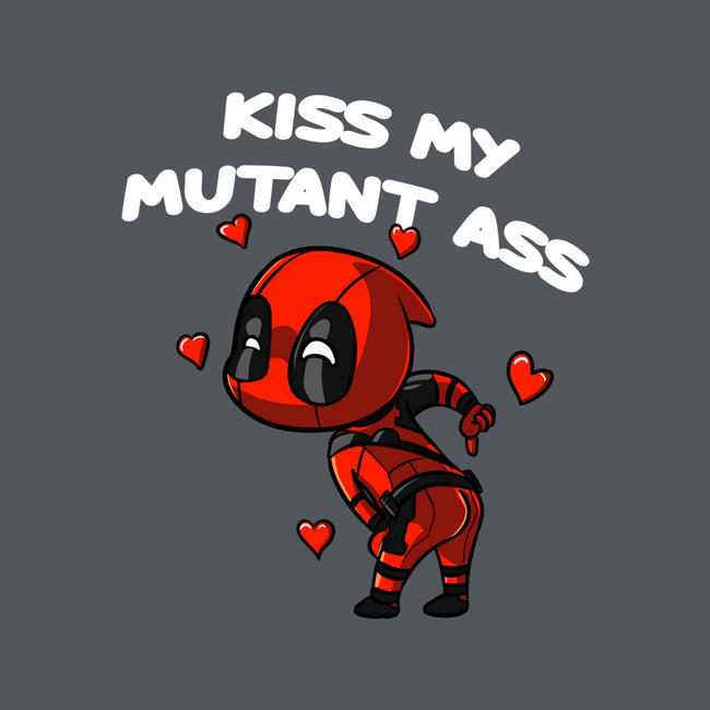 Kiss My Mutant Ass-Womens-V-Neck-Tee-fanfabio