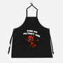 Kiss My Mutant Ass-Unisex-Kitchen-Apron-fanfabio