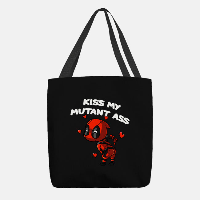 Kiss My Mutant Ass-None-Basic Tote-Bag-fanfabio