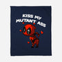 Kiss My Mutant Ass-None-Fleece-Blanket-fanfabio