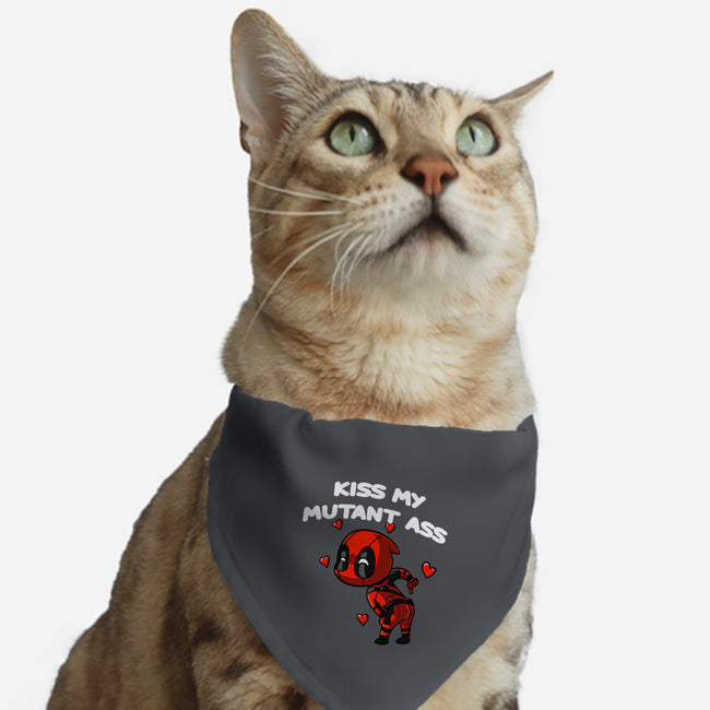 Kiss My Mutant Ass-Cat-Adjustable-Pet Collar-fanfabio