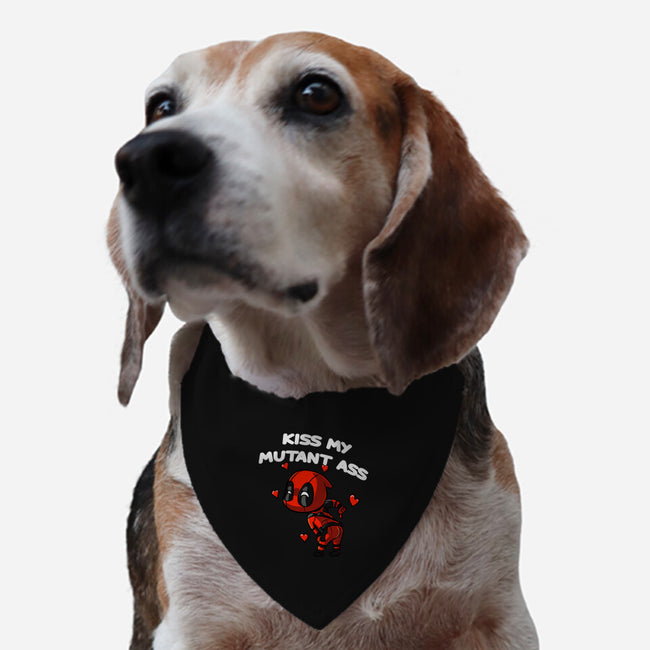 Kiss My Mutant Ass-Dog-Adjustable-Pet Collar-fanfabio