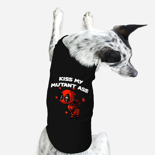 Kiss My Mutant Ass-Dog-Basic-Pet Tank-fanfabio