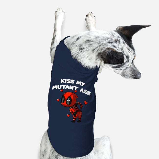 Kiss My Mutant Ass-Dog-Basic-Pet Tank-fanfabio