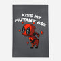 Kiss My Mutant Ass-None-Indoor-Rug-fanfabio