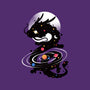 Space Chinese Black Dragon-None-Glossy-Sticker-NemiMakeit