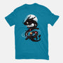 Space Chinese Black Dragon-Mens-Basic-Tee-NemiMakeit