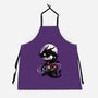 Space Chinese Black Dragon-Unisex-Kitchen-Apron-NemiMakeit