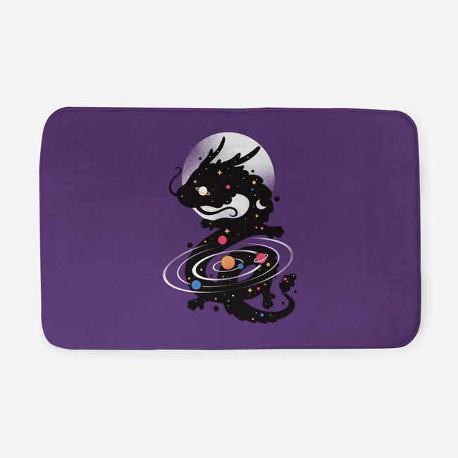 Space Chinese Black Dragon-None-Memory Foam-Bath Mat-NemiMakeit