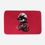 Space Chinese Black Dragon-None-Memory Foam-Bath Mat-NemiMakeit