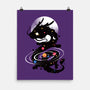 Space Chinese Black Dragon-None-Matte-Poster-NemiMakeit