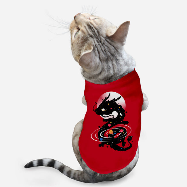 Space Chinese Black Dragon-Cat-Basic-Pet Tank-NemiMakeit