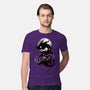 Space Chinese Black Dragon-Mens-Premium-Tee-NemiMakeit