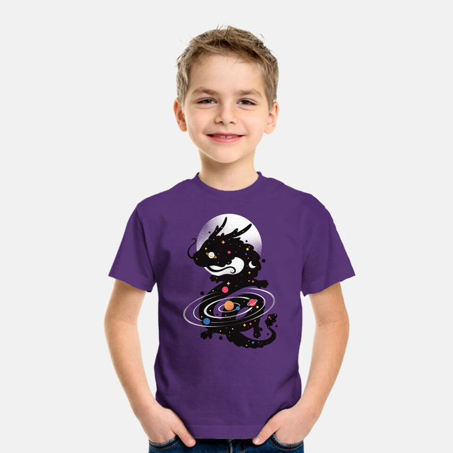 Space Chinese Black Dragon-Youth-Basic-Tee-NemiMakeit