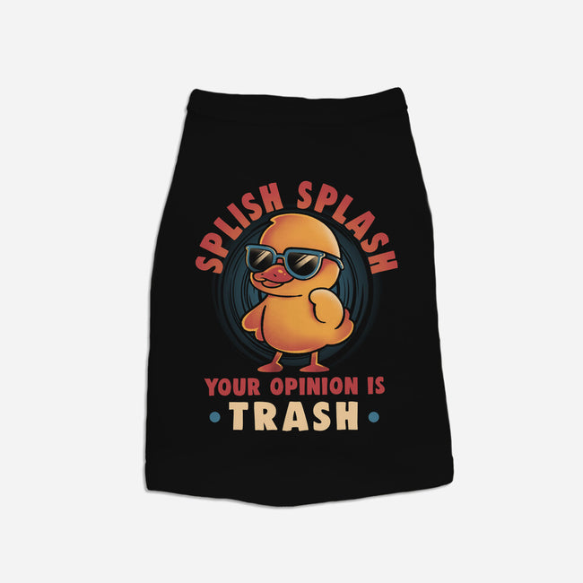 Your Opinion Is Trash-Cat-Basic-Pet Tank-eduely