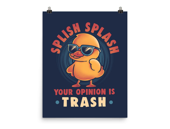 Your Opinion Is Trash