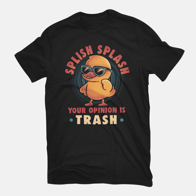 Your Opinion Is Trash-Mens-Basic-Tee-eduely