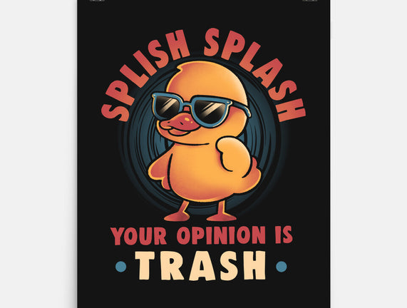 Your Opinion Is Trash