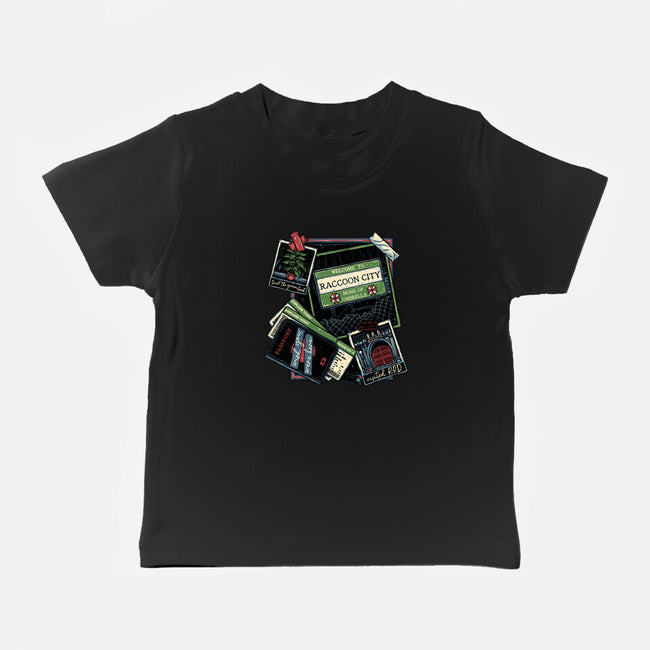 Don't Mind The Zombies-Baby-Basic-Tee-glitchygorilla