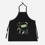 Don't Mind The Zombies-Unisex-Kitchen-Apron-glitchygorilla