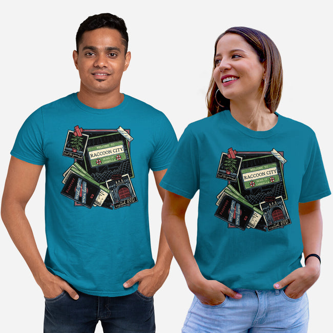 Don't Mind The Zombies-Unisex-Basic-Tee-glitchygorilla